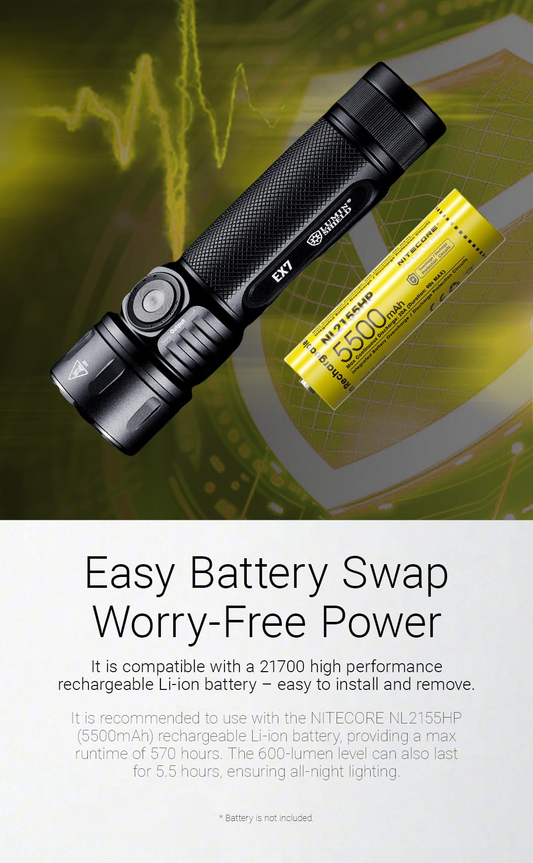 Amazon.co.jp: NITECORE(ナイトコア) EX7 マルチビーム フラッシュ